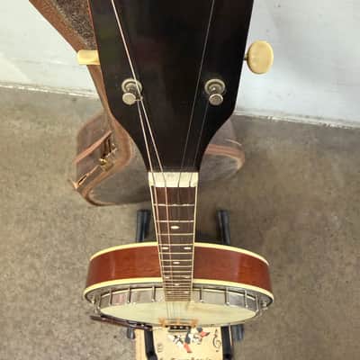 Vintage Kay Tenor Banjo 50’s 60’s w case K-52 image 6