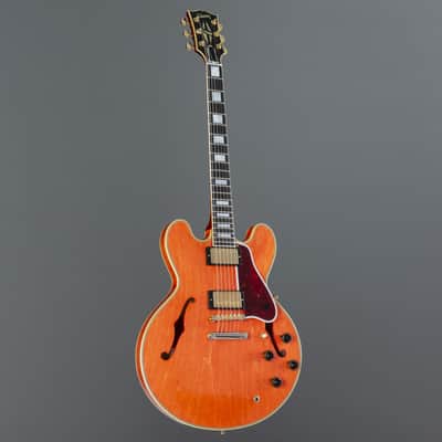 Gibson 1959 ES-355 Light Aged Watermelon Red #A30355 - Semi Acoustic Custom Guitar image 9