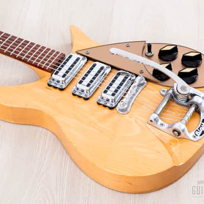 1992 Rickenbacker 325V59 Capri Mapleglo Vintage Reissue John Lennon, Near-Mint w/ Case image 10