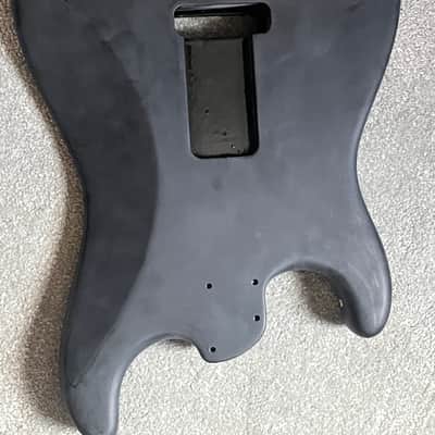 Fender American Elite Stratocaster Body Satin Black 4lb 5oz image 6