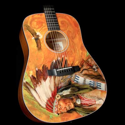 Martin D-18 RG Robert F. Goetzl Signature Dreadnought Lakota Graphic 2017