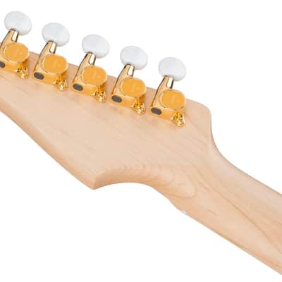Fender Richie Kotzen Signature Stratocaster Electric Guitar, Maple Fingerboard, Transparent Red Burst image 5