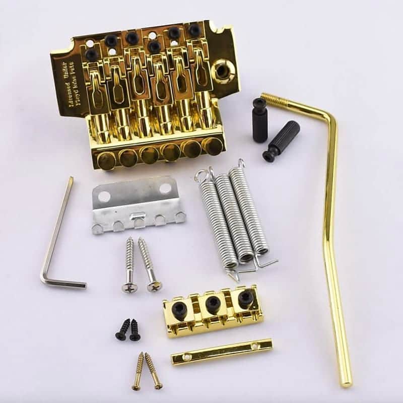 Floyd Rose Gold Floyd Rose Licensed Guitar Bridge Tremolo Doub…