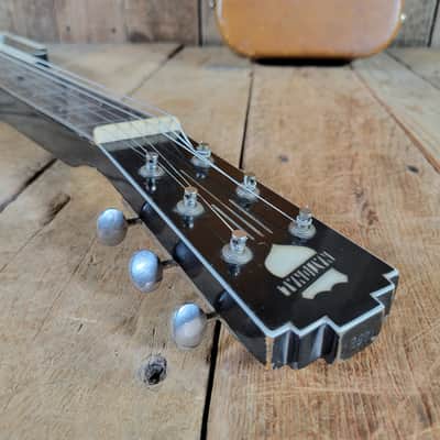 National New Yorker Lap Steel 1938 Early Pre War Version Original Case - Black and White image 10