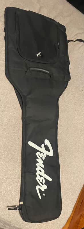 Older Fender bass gig bag and tags from MIJ JB62 image 1