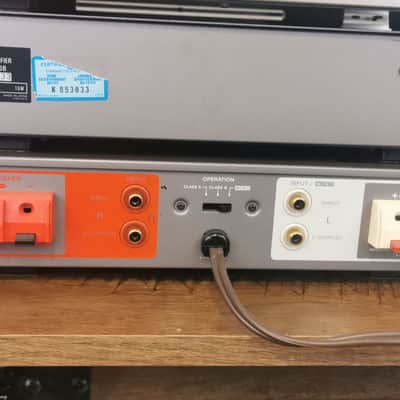 Sony Pre-esprit stack: Preamp: Sony ta-E86B, Amplifier : Sony ta-N86B image 4