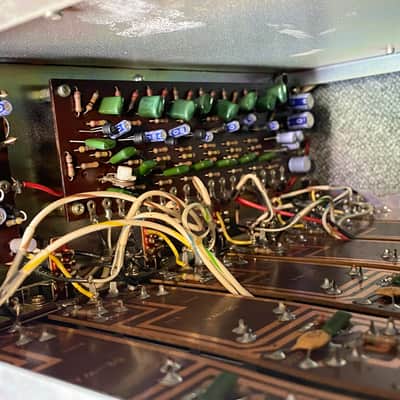 Ace Tone VM-80 6-channel powered microphone mixer with spring reverb 1970s image 14