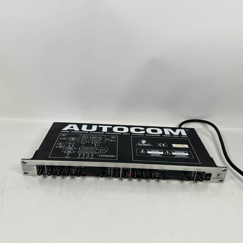 Behringer Autocom MDX1200 Interactive Dynamics Processor Dynamic Enhancer image 1