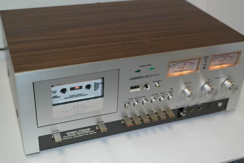 Akai GXC-730D Cassette Deck, Fully Overhauled, Two Head Auto