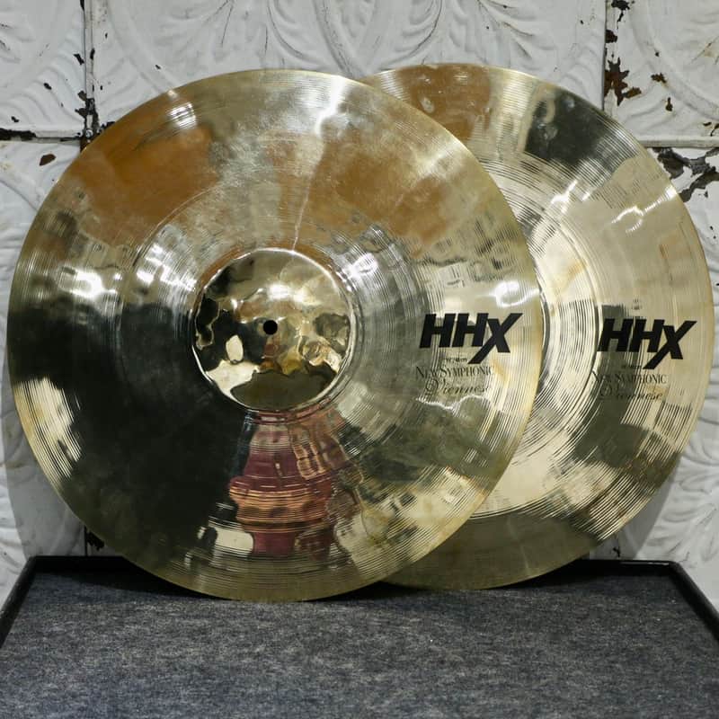 Sabian HHX New Symphony Viennese Hand Cymbals 19in - Brilliant image 1