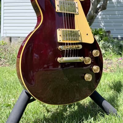 Gibson Les Paul 1987 - Ox Blood / Wine Red Gold Hardware! image 3