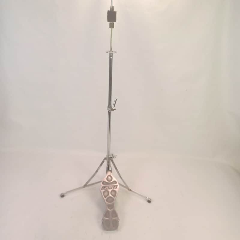 Gretsch #4844 Flat-Base Hi-Hat Cymbal Stand Vintage 60s Flush Tripod Round Badge image 1