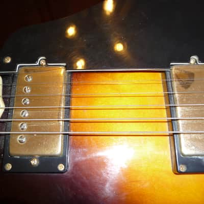 Beautiful Washburn J6 1980's Vintage Sunburst - Hollowbody with HSC image 4