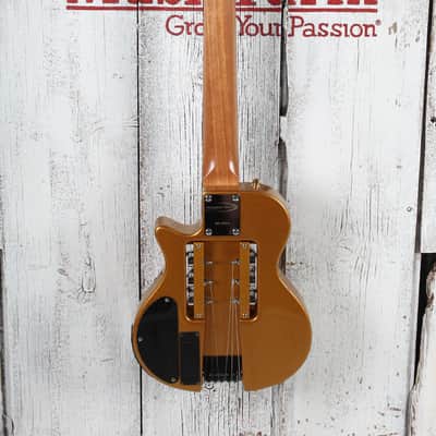 Traveler Guitar Escape EG-1 Electric Guitar Vintage Gold with Gig Bag image 10