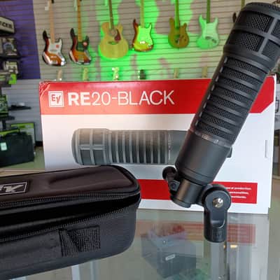 Electro-Voice RE20 Cardioid Dynamic Microphone - Black