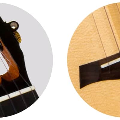 Flight Voyager EQ-A Tenor Ukulele New - solid spruce image 9