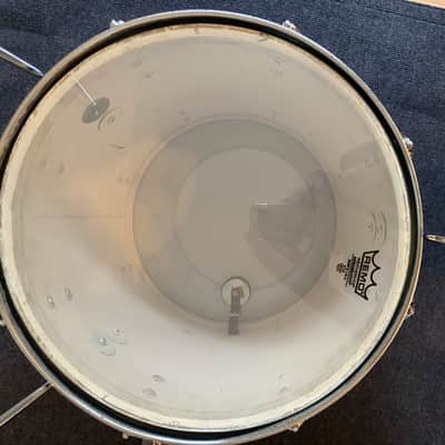 1960s Ludwig Drum Set Blue Sparkle 22/13/16 w/ bonus 14" image 10