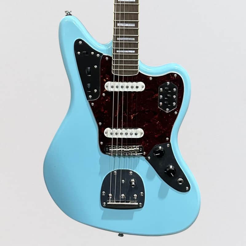 Fender Squier Classic Vibe '70s Jaguar FSR Limited-Edition Electric Guitar - Daphne Blue image 1
