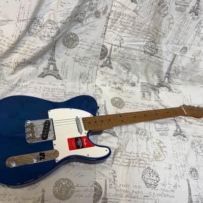 2019 Fender American Professional Telecaster Limited Roasted Neck Sapphire Blue Transparent Light Ash Body ONLY ONE ON THE ENTIRE INTERNET!! image 7