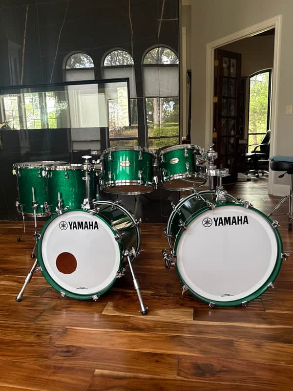 Yamaha Absolute Hybrid Maple 2026 - Green Sparkle