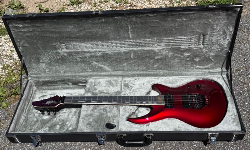 2021 ESP Original Series Horizon-III Electric Guitar W/OHSC Deep Candy Apple Red image 1