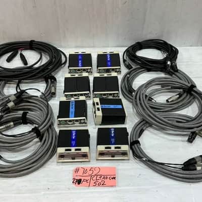 Clear-Com RS-502 Two Channel Intercom Belt Pack#7052 (LOT OF 6)(TRUEHEARTSOUND) image 10