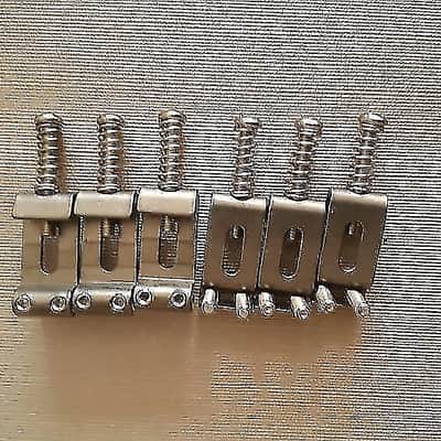 Unknown Titanium Vintage Type Bridge Saddles 10.5MM image 2