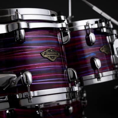 Tama WBST8A-LPO Starclassic Walnut/Birch Lacquer Rack Tom 8 - Lacquer Phantasm Oyster image 20
