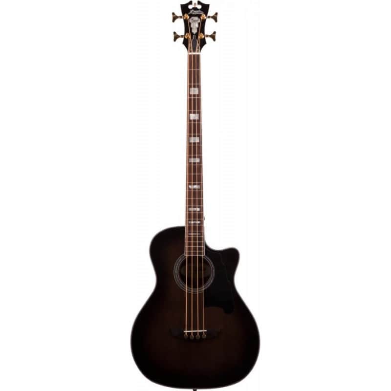 D'Angelico Excel Mott Grand Auditorium Cutaway Acoustic Bass with Electronics image 1