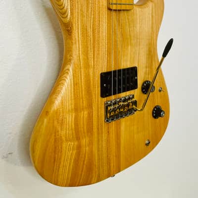 Electra Phoenix X110N Double Cut Ash Body Maple Neck Fretboard Matsumoku Japan 1983 - Natural image 5