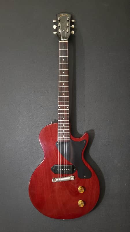 1955 Gibson Les Paul Junior Cherry; Factory Kalamazoo Refin w/Case