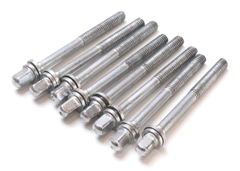Set of 8 Ludwig 2 7/16" Tension (Tuning) Rods & Washers /1920s-30s image 1