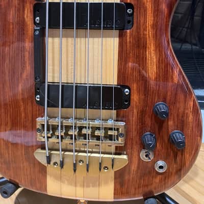 1993 Alembic Essence 6 String Fretless - Bubinga - with OHSC image 13