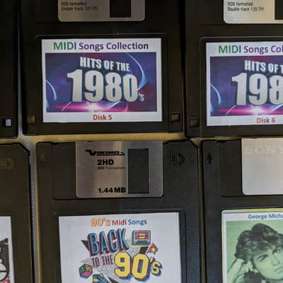 Midi Songs Floppy Disk Collection image 8
