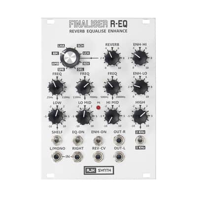 AJH Synth Finaliser R-EQ Eurorack Master Output Module (Silver) image 21