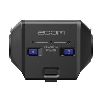 Zoom EXH-6E Dual XLR/TRS Combo Input Capsule for H6essential Portable Recorder, Black image 2