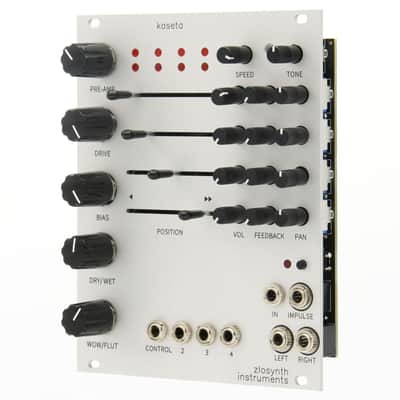 Zlosynth Kaseta Eurorack Delay Module (Silver) image 2