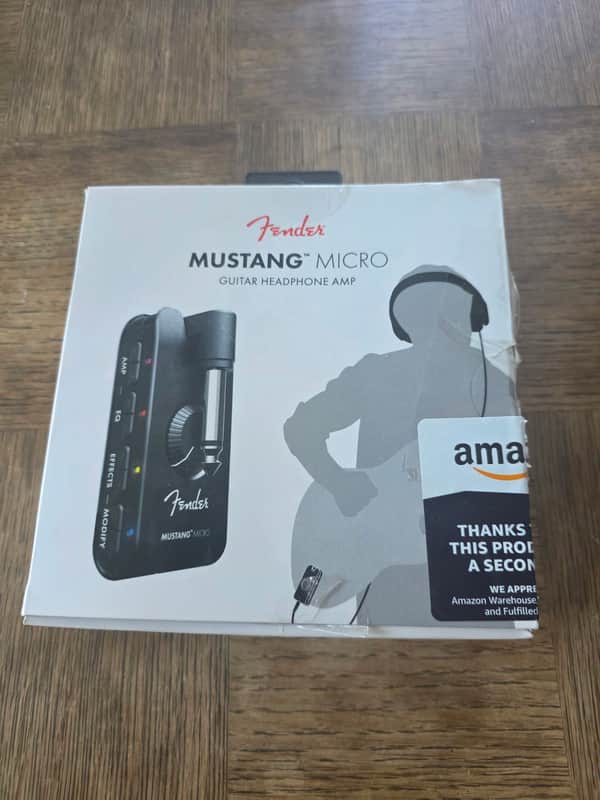 Fender Mustang Micro Plus Guitar Headphone Amp