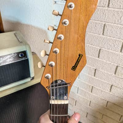 Crestwood MIJ Electric Guitar w/Case - Redburst (Late 1960's - Early 1970's) image 7