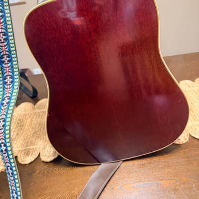 Gibson Hummingbird 1962 - Cherry Sunburst image 10