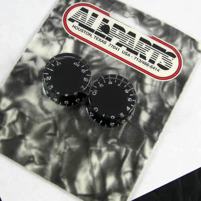 Allparts Speed Knobs Black (2) PK 0130-023 image 1
