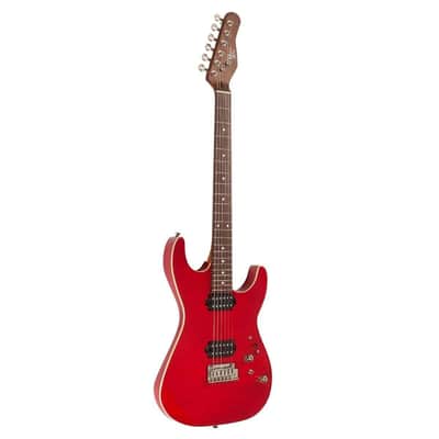 Michael Kelly MK62FTRMCR 1962 Flame Basswood Body Roasted Flame Maple Neck 6-String Electric Guitar image 3
