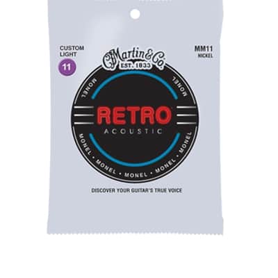 Martin RETRO® ACOUSTIC GUITAR STRINGS Custom Light MM11 image 1