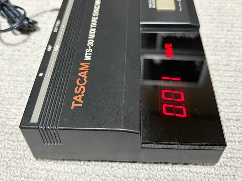 TASCAM「MTS-30」MIDI TAPE SYNCHRONIZER TASCAM MTS-30 MIDI Tape Synchronizer | Reverb