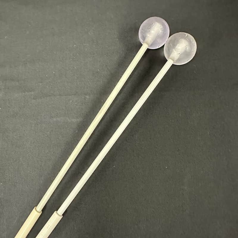 VINTAGE Vic Firth M61 Mallets, Two Step, Clear Lexan Heads - EXCELLENT image 1