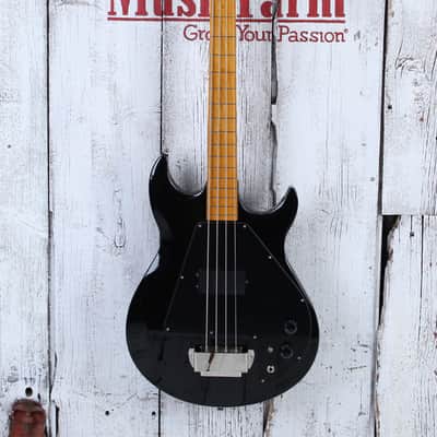 Epiphone Grabber Bass 4 String Electric Bass Guitar Ebony Finish with Gig Bag image 4