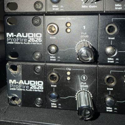 M-Audio ProFire 2626 Firewire Audio Interface 2010s - Black image 2
