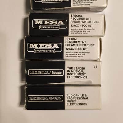 Tube Lamp 12AX7, 12AU7, 12AT7, ECC83, EL84, 5U4GB MESA STR RCA Electro-Harmonix Siemens Preamp Vacuum image 1