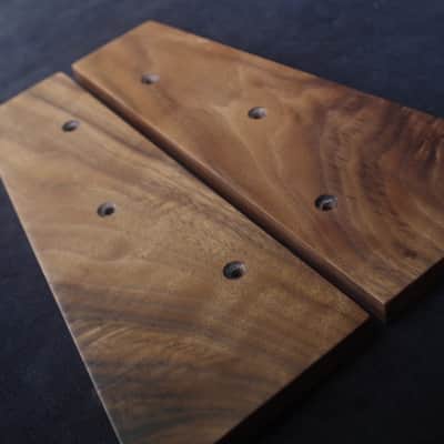 Sequential DrumTraks 12-Voice Drum Machine 1984 - BlackCustom Wooden Side Panels Sequential Circuits Drumtraks American Walnut Wood image 1