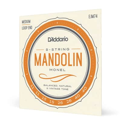 D'Addario Monel Nickel  Mandolin Strings 11-40 image 3